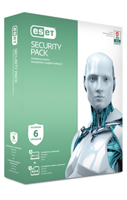 ESET Security Pack dla 1 komputera i 1 urządzenia mobilnego pudełko