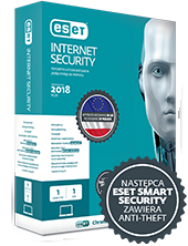 ESET Internet Security pudełko